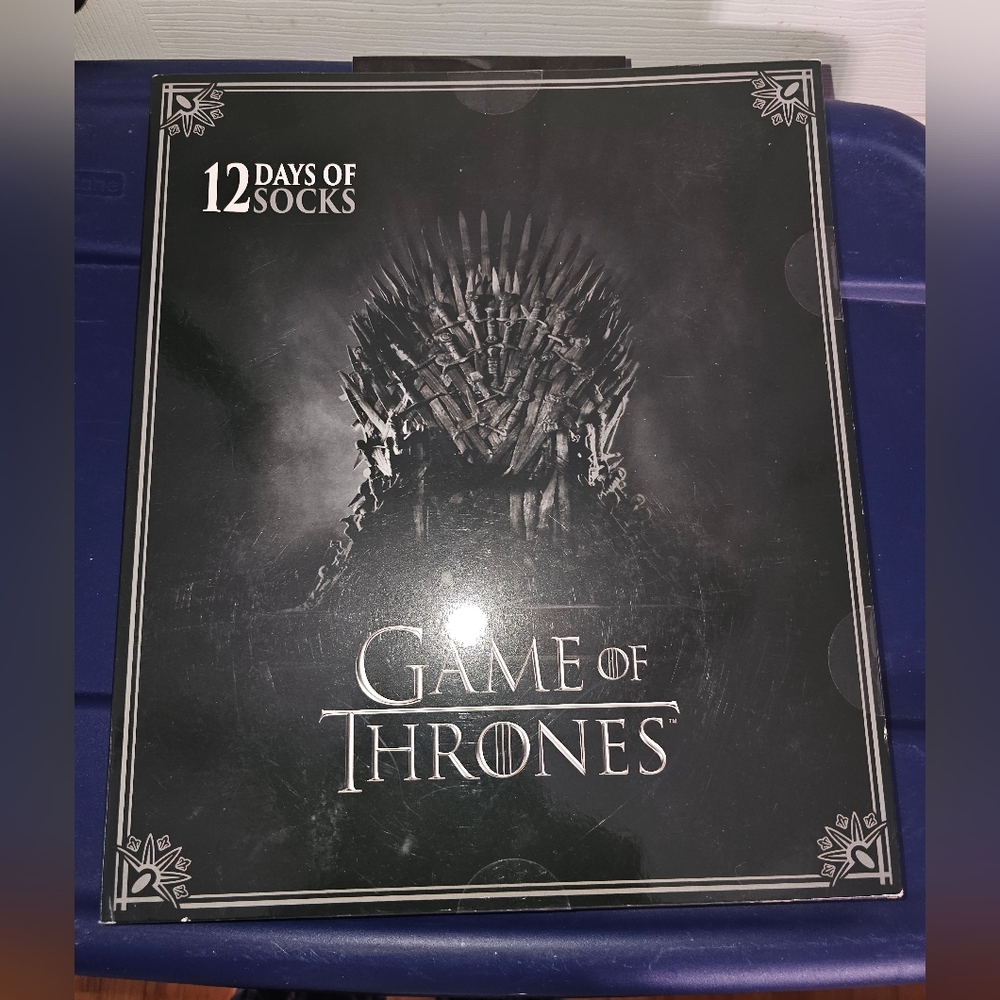 New Womens Game of Thrones 12 days of Socks advent 12 Pair NEW